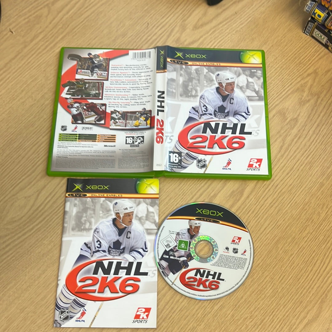 NHL 2K6 original Xbox game NHL 2K6 original Xbox game